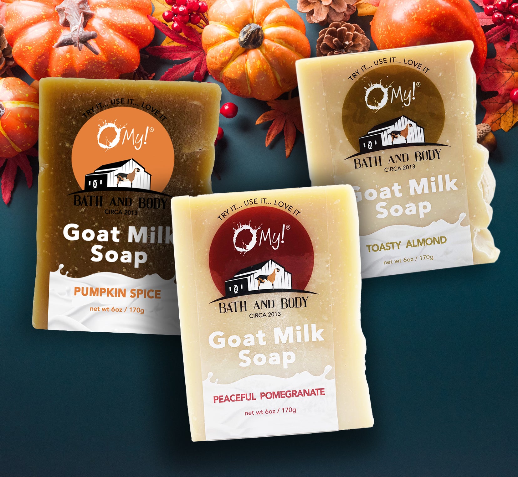 O My! Thankfully Sudsy Soap Trio