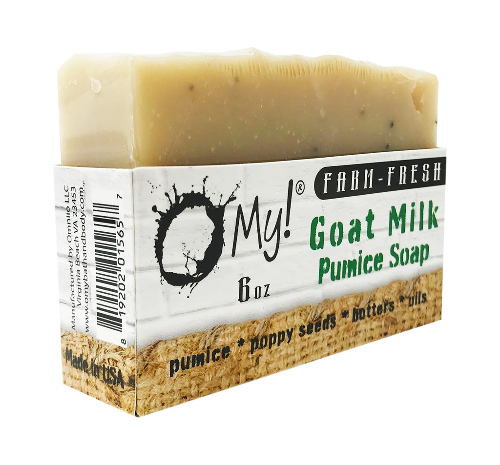O My! Goat Milk Pumice Soap Green Machine