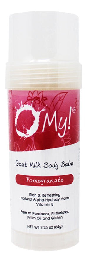 O My! Goat Milk Body Balm - Pomegranate