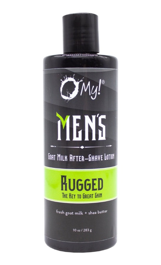 O My! Men's Goat Milk After-Shave Lotion - Rugged