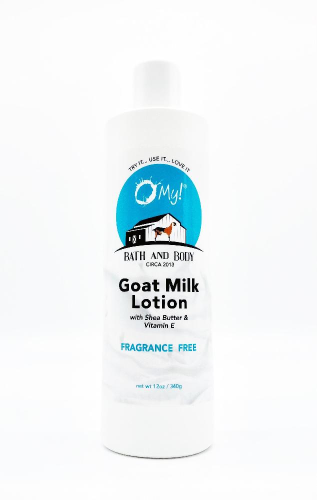 O My! Goat Milk Lotion Family Size Fragrance Free