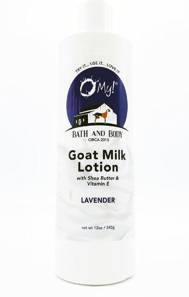 O My! Goat Milk Family Size Lotion 12oz Lavender