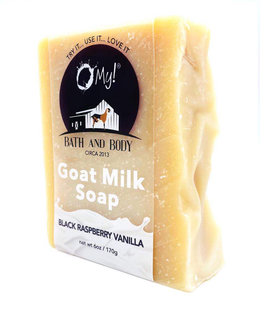 O My! Goat Milk Soap Black Raspberry Vanilla