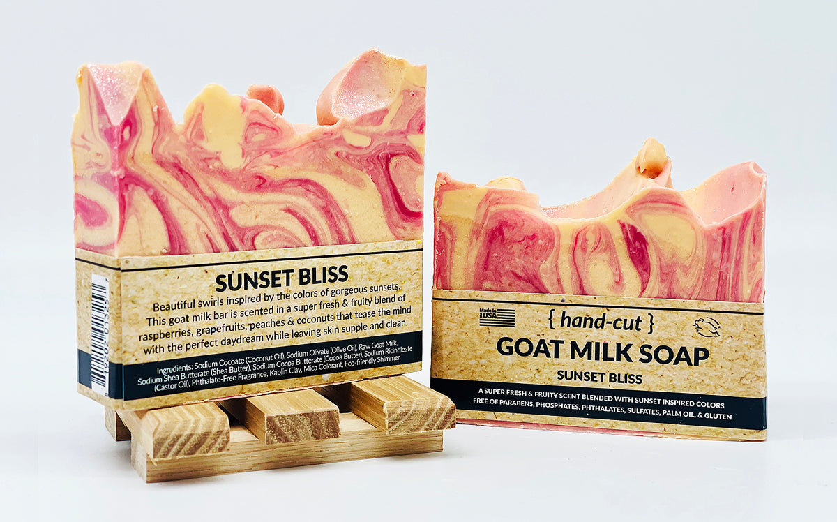 O My! Hand Cut Goat Milk Soap found exclusively at Cracker Barrel - Sunset Bliss
