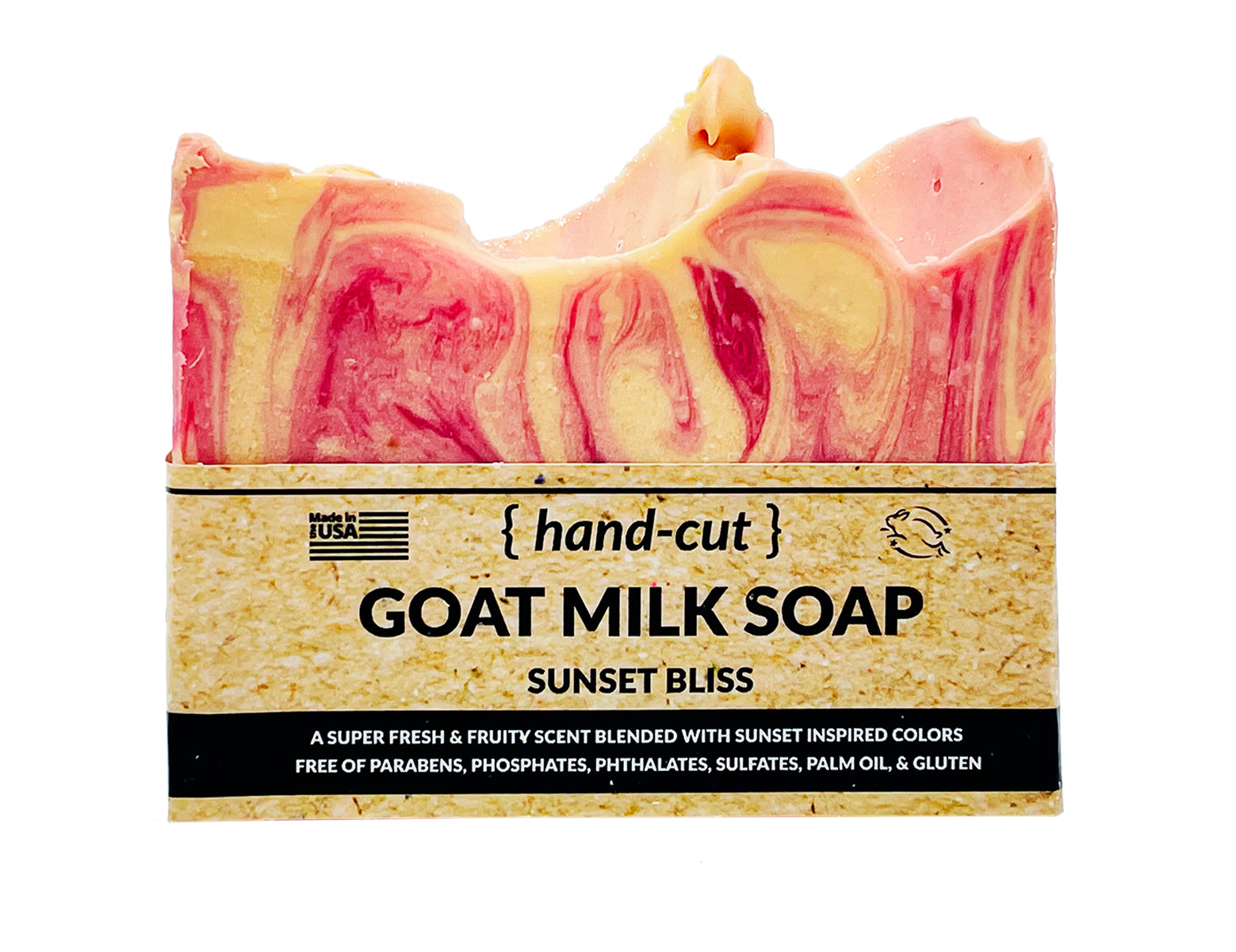 O My! Hand Cut Goat Milk Soap found exclusively at Cracker Barrel - Sunset Bliss