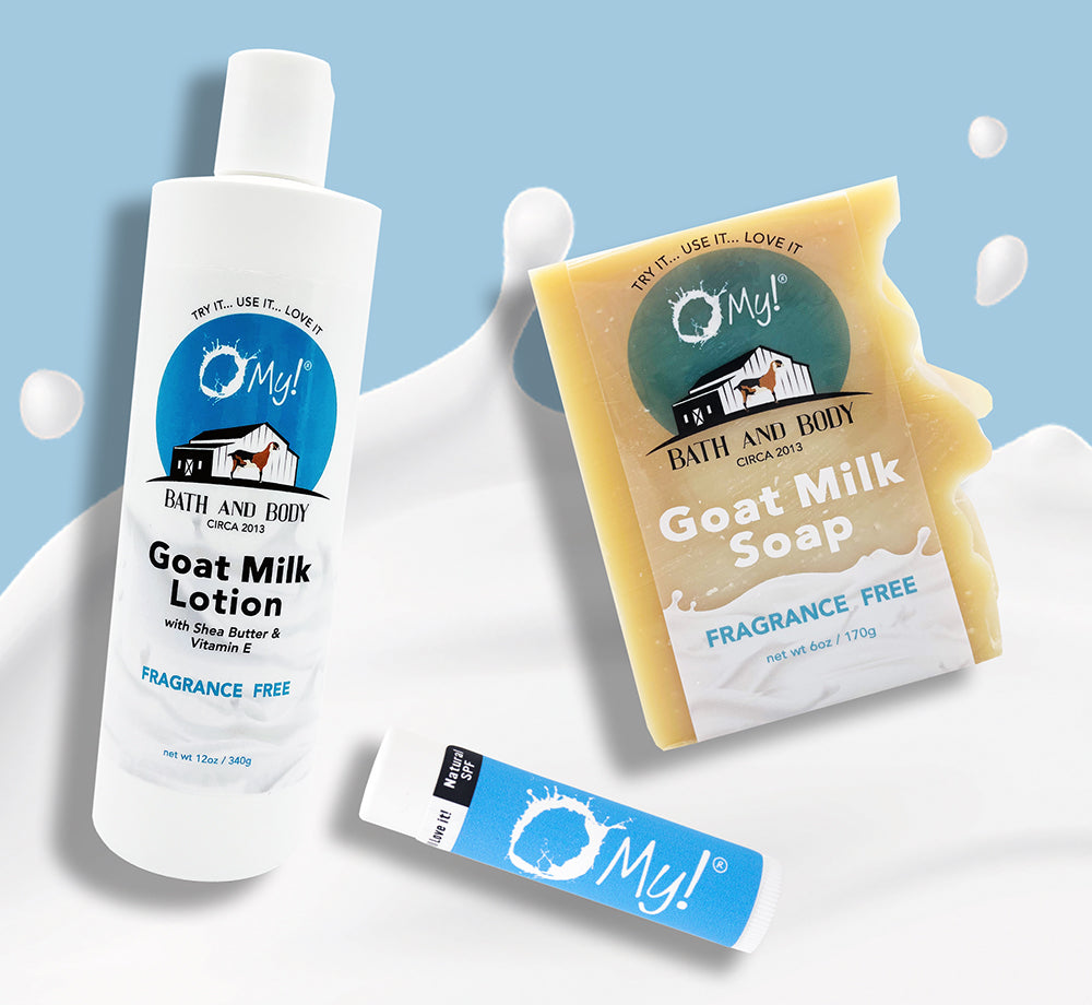 O My! Milky Moisture Skincare Bundle Fragrance Free