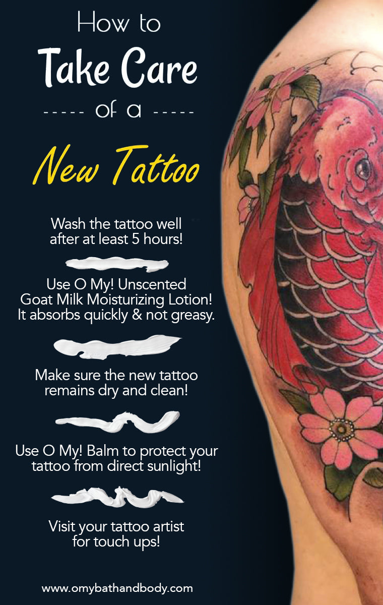 O My! Tattoo Lotion
