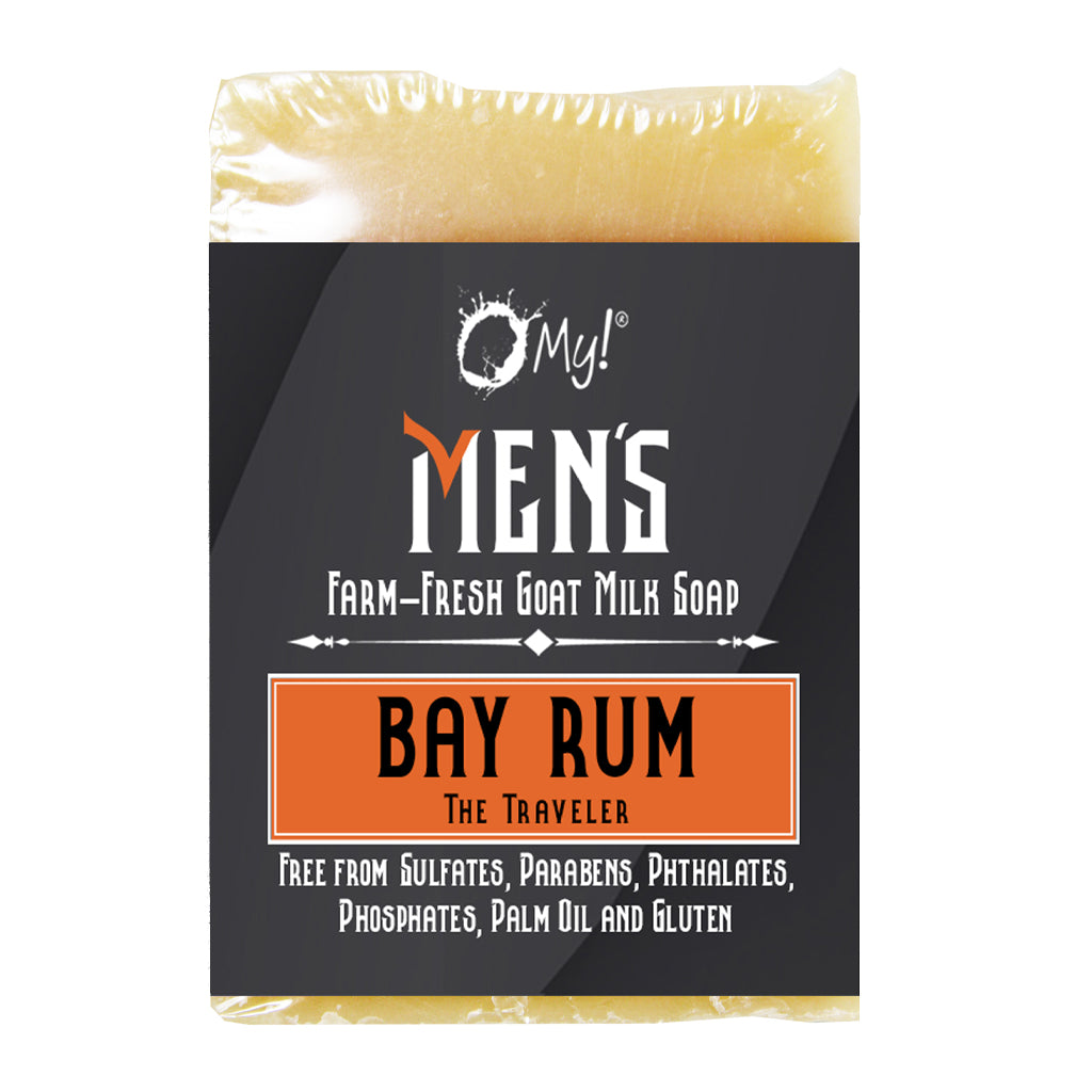 O My! Goat Milk Soap Bar Hotel Size 1.5oz Traveler | Made with Raw Goat Milk | Free of Parabens & More | Handcrafted USA