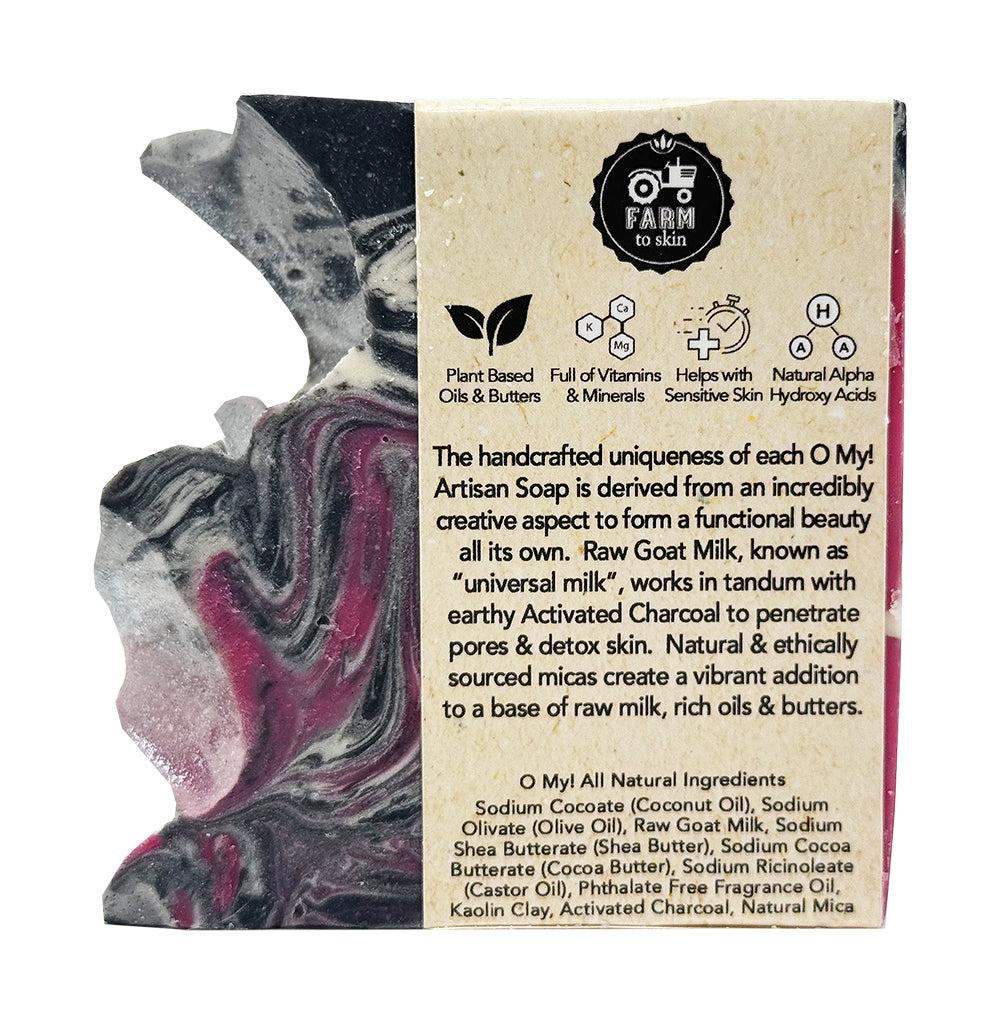 O My! Goat Milk Artisan Soap | Made with Raw Goat Milk | Free of Parabens & More | Handcrafted USA