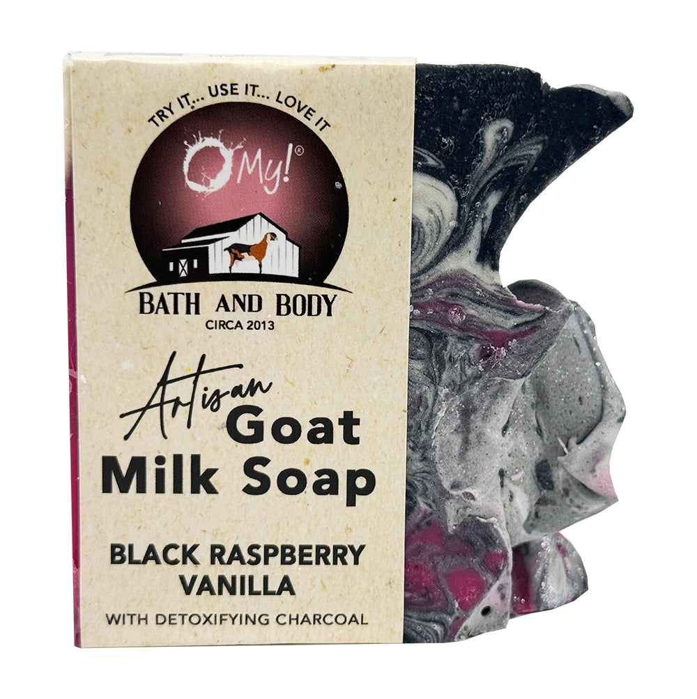 O My! Goat Milk Artisan Soap | Made with Raw Goat Milk | Free of Parabens & More | Handcrafted USA