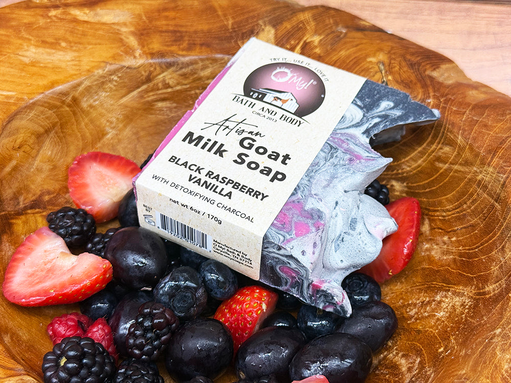 O My! Goat Milk Artisan Soap | Made with Raw Goat Milk | Free of Parabens & More | Handcrafted USA