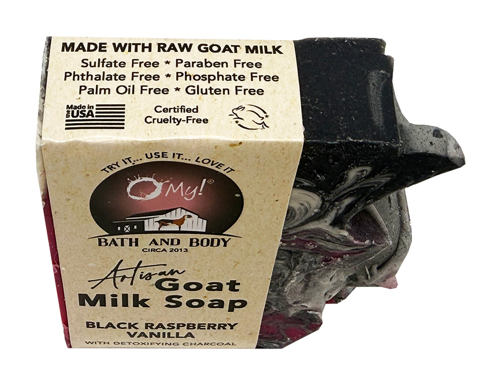 O My! Goat Milk Artisan Soap | Made with Raw Goat Milk | Free of Parabens & More | Handcrafted USA