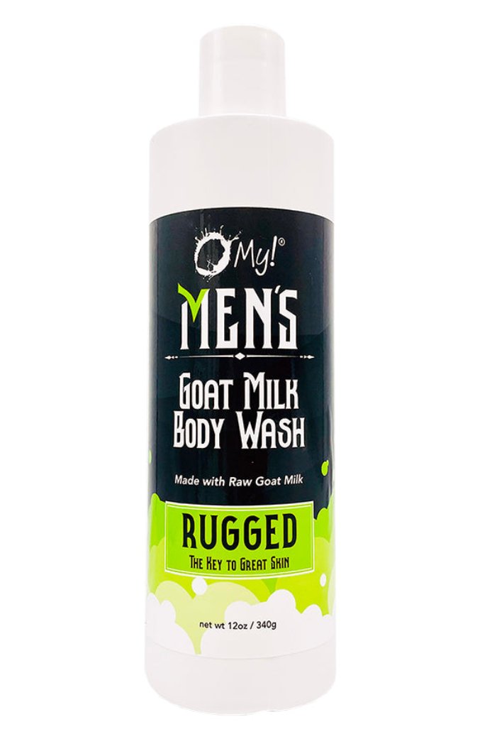 O My! Goat Milk Body Wash made with Raw Goat Milk - [Men's] Rugged
