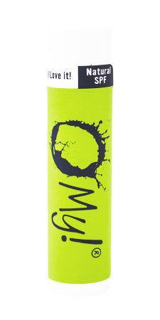O My! Key Lime Goat Milk Lip Balm  with natural SPF and paraben free.  Made in USA