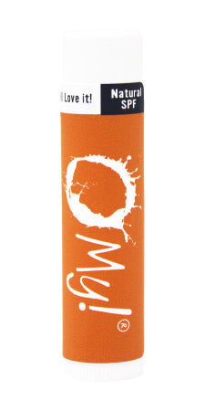 O My! Mango Goat Milk Lip Balm  with natural SPF and paraben free.  Made in USA