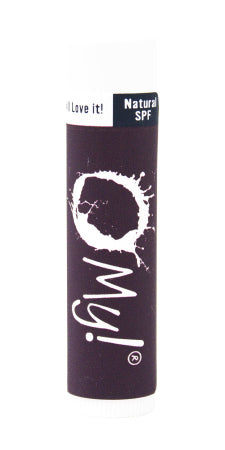 O My! Sangria Goat Milk Lip Balm  with natural SPF and paraben free.  Made in USA