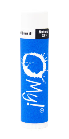 O My! Tropical Oasis Goat Milk Lip Balm  with natural SPF and paraben free.  Made in USA