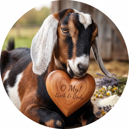 O My! Goat Milk Bath and Body Mascot