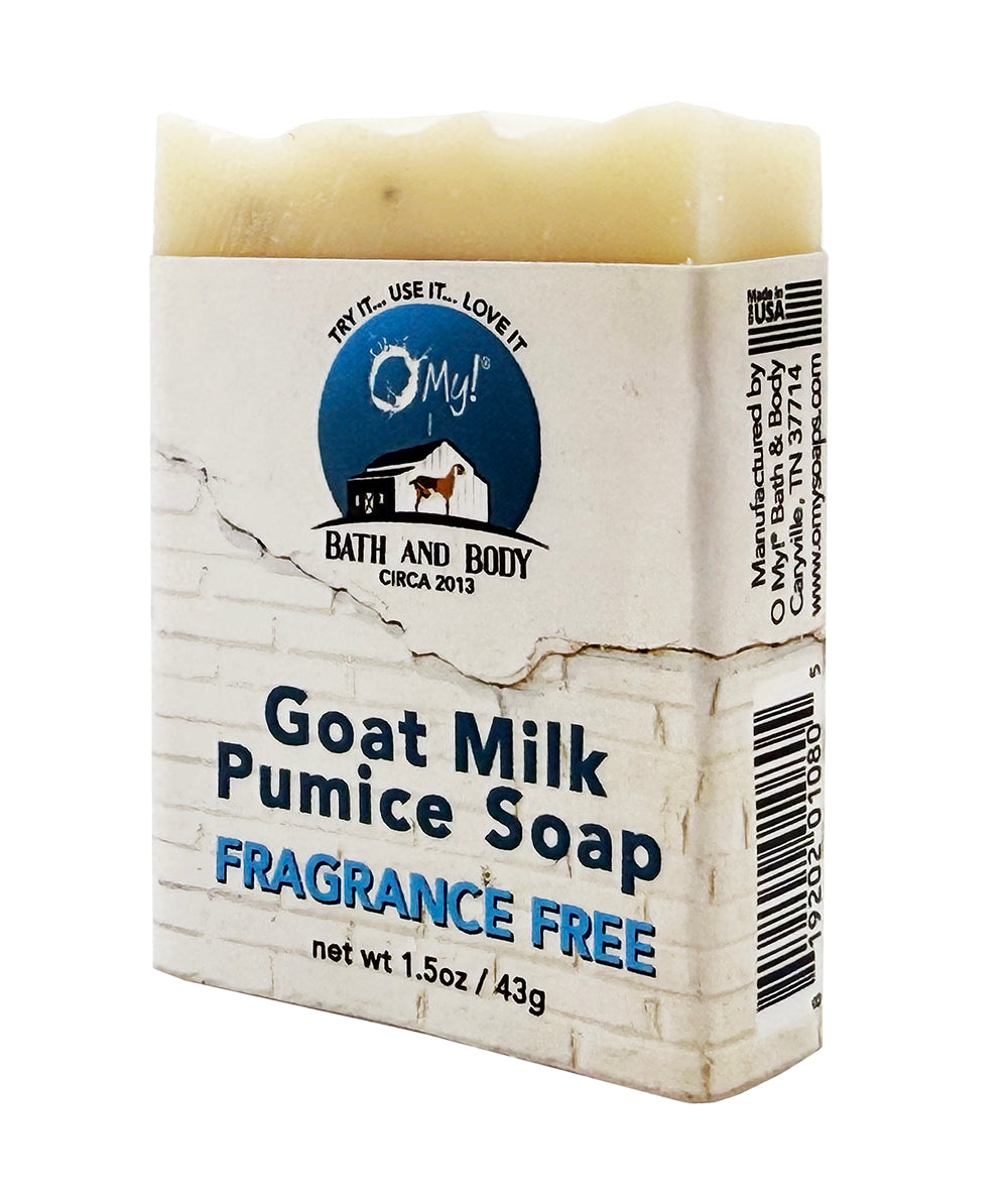 O My! Goat Milk Soap Bar Hotel Size 1.5oz Traveler | Made with Raw Goat Milk | Free of Parabens & More | Handcrafted USA