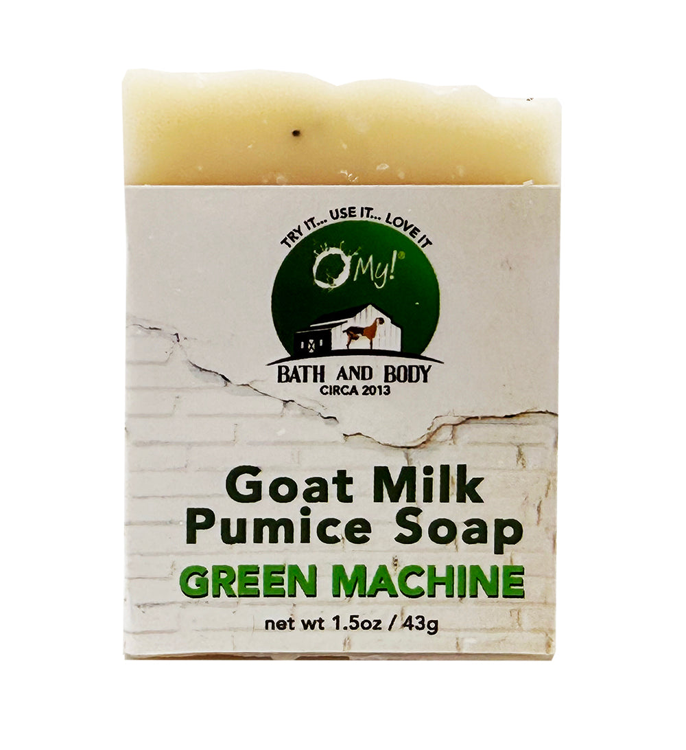 O My! Goat Milk Soap Bar Hotel Size 1.5oz Traveler | Made with Raw Goat Milk | Free of Parabens & More | Handcrafted USA