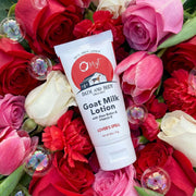 O My! Goat Milk 2oz Traveler Size Lotion | Made with Raw Goat Milk | Shea Butter and Vit E | Free of Parabens & More | Handcrafted in USA