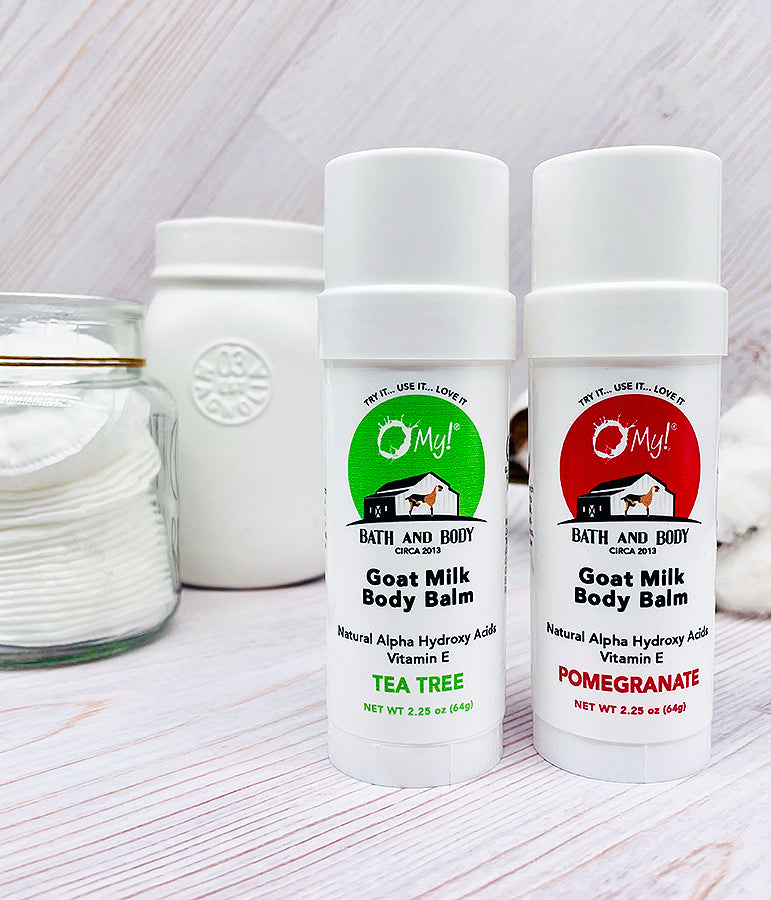 O My! Goat Milk Body Balm Tea Tree and Pomegranate