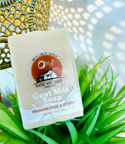 O My! Essential Oil Goat Milk Soap Bar 1.5oz Traveler | Made with Raw Goat Milk | Pure Essential Oils | Handcrafted USA