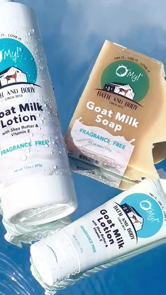 Load video: O My! Milky Moisture Skincare Bundle Fragrance Free