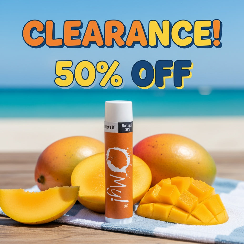 O My! Goat Milk Lip Balm | Shea Butter and Vitamin E | Free of Parabens & More | Handcrafted in USA