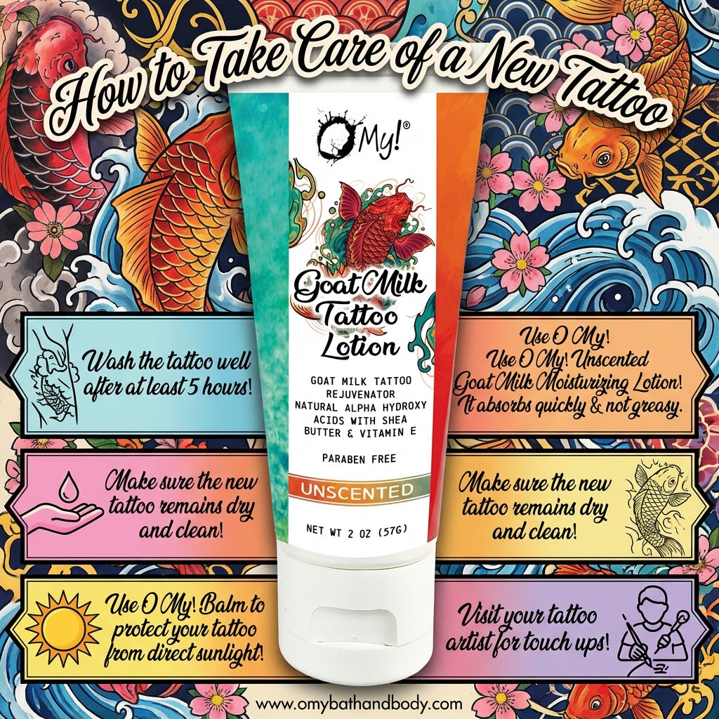 O My! Goat Milk Tattoo Lotion