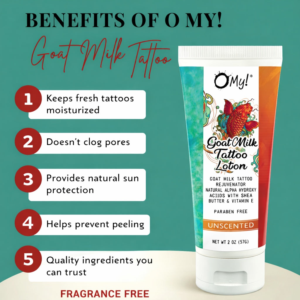 O My! Goat Milk Tattoo Lotion