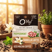 O My! Goat Milk Lip Balm - 3 Pack | Shea Butter and Vitamin E | Free of Parabens & More | Handcrafted in USA