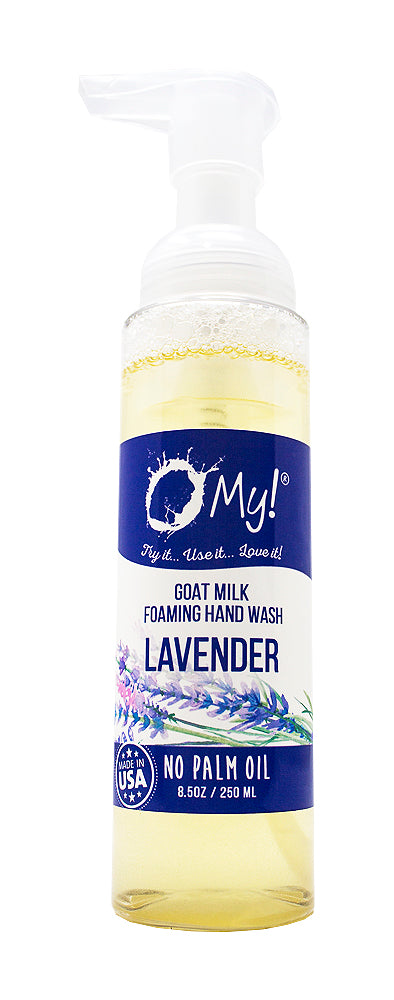 O My! Goat Milk Foaming Hand Wash Lavender Essential Oil