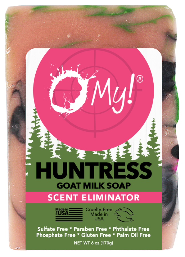 O My! Goat Milk Pumice Soap 6oz, Made with Farm-Fresh Goat Milk