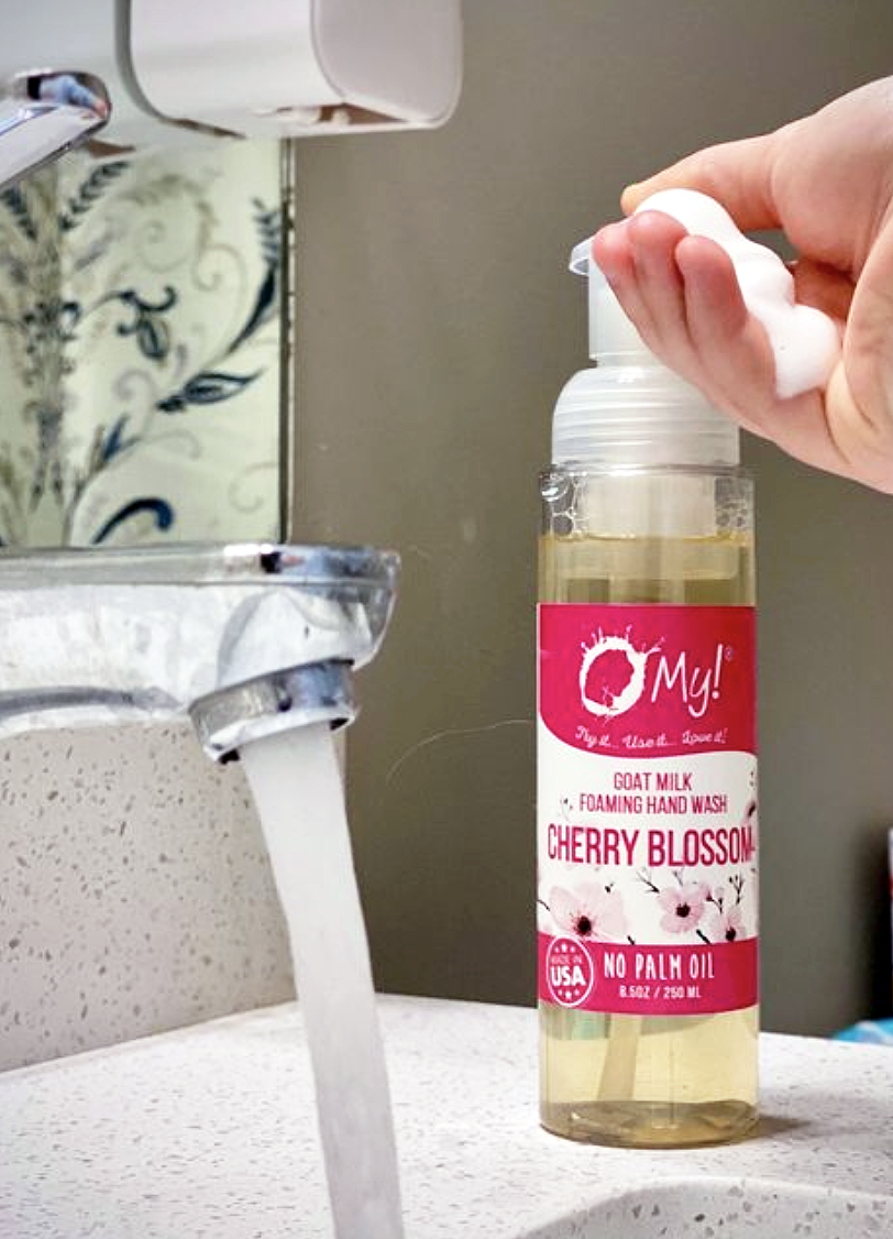 O My! Goat Milk Foaming Hand Wash Cherry Blossom