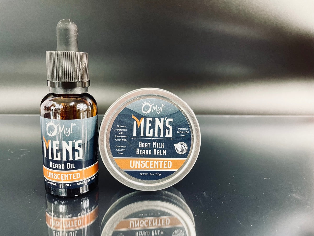 O My! Beard Oil | Helps to Tame those Grizzly Whiskers Like No Other! | Made with 3 pure ingredients | Made in USA