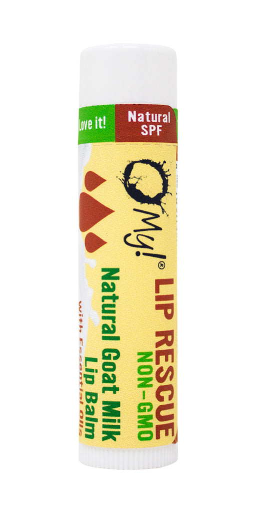 O My! Goat Milk Lip Balm Frankincense and Myrrh Essential Oil