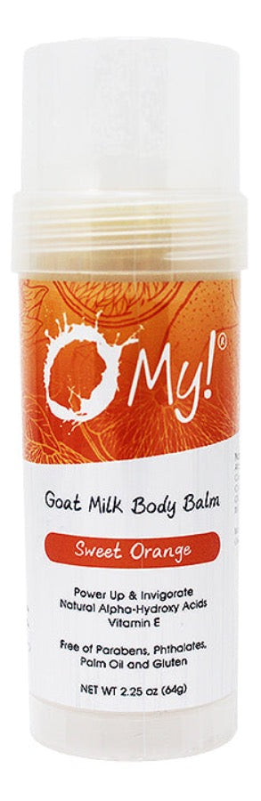 O My! Goat Milk Body Balm - Sweet Orange Essential Oil