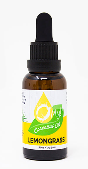 O My! 100% Pure Essential Oil Dropper - Lemongrass