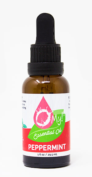 O My! 100% Pure Essential Oil Dropper - Peppermint