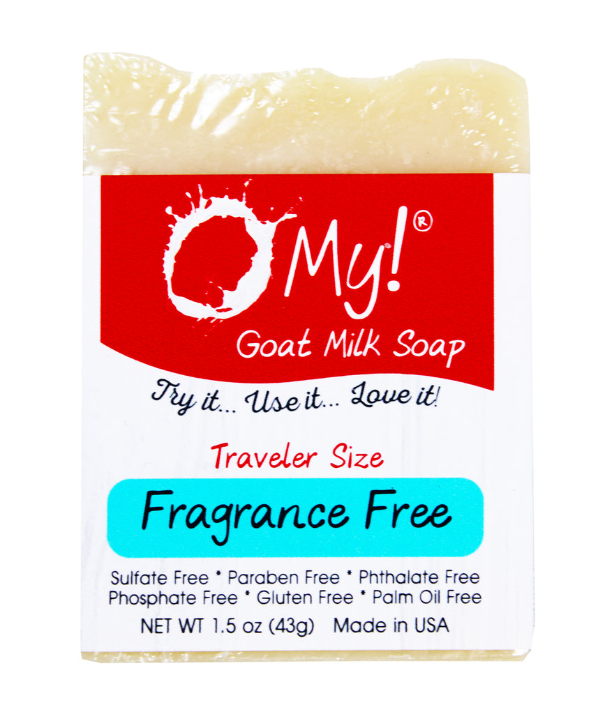 O My! Goat Milk Traveler Soap Bar Fragrance Free