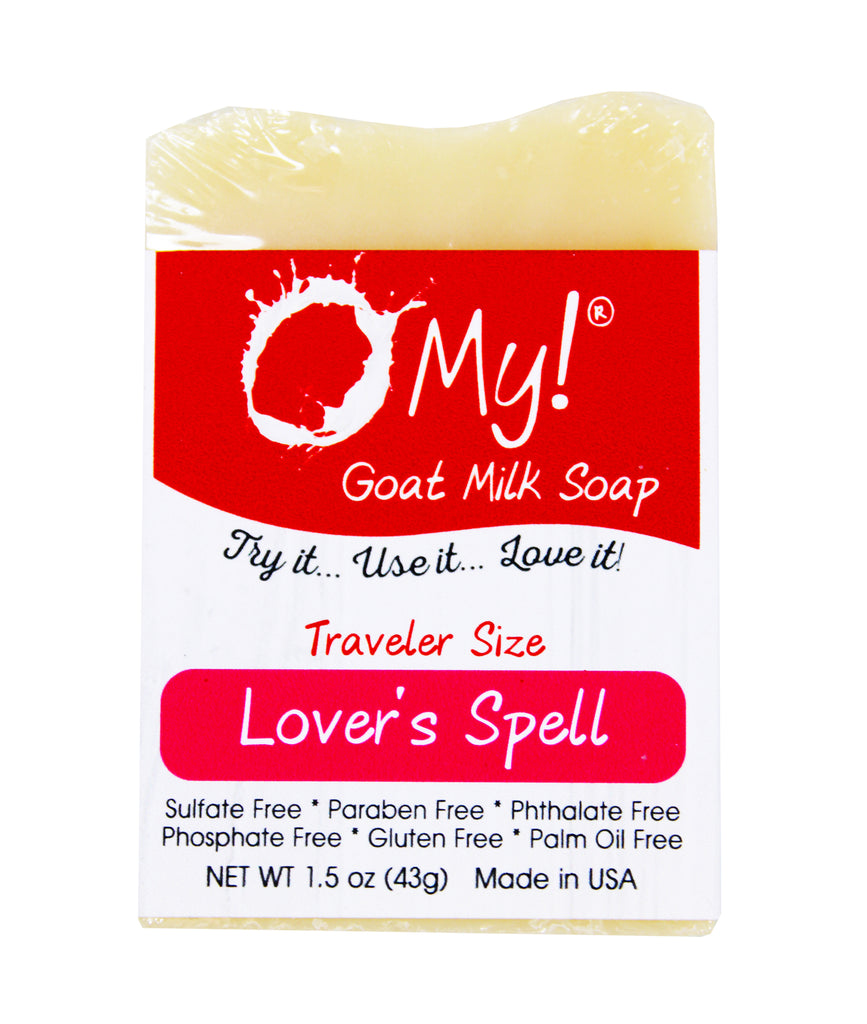 O My! Goat Milk Traveler Soap Bar Lovers Spell