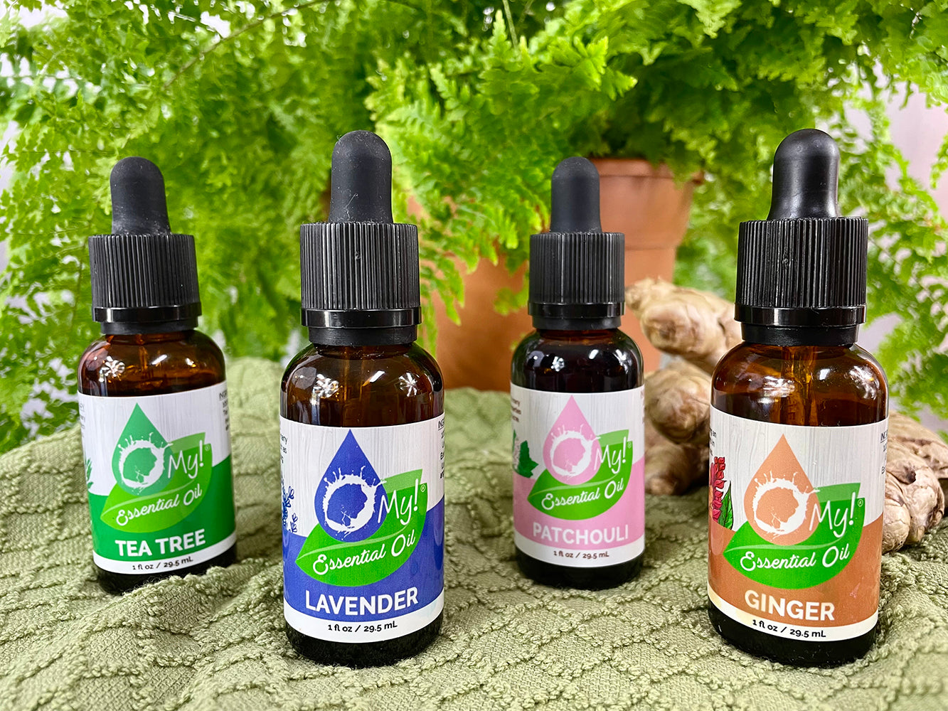 O My! 100% Pure Essential Oils | Child-resistant, Tamper-proof | Start your Aromatherapy joys today!